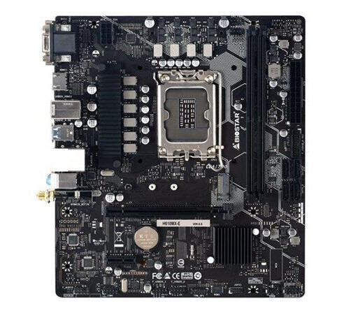 BIOSTAR H610MX-E - motherboard - micro ATX - LGA1700 Socket - H610 Hovedkort - Intel H610 - Intel LGA1700 socket - DDR4 RAM - Micro-ATX