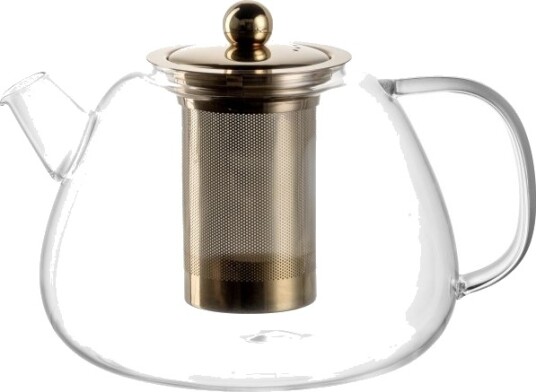 Leonardo Tè Per Te, Enkel Tekanne, 1500 Ml, Gjennomsiktig, Glass, Bryggefilter, 150 Mm