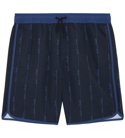 Lyle & Scott Printed Board Short Navy 152 158 Lyle & Scott Printed Board Short Navy 152 158