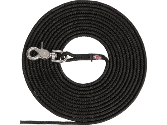 Trixie Tracking Lead Trigger Snap Hook Round S–L: 10M/Ø6mmBlack