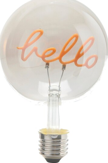 Ellos Home Lyskilde Hello G95 LED Grå Ellos Home Lyskilde Hello G95 LED Grå