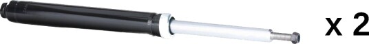 RIDEX 854S20814 Støtdemper