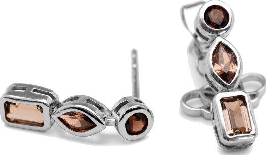 Lily and Rose Sylvie earrings Chocolate