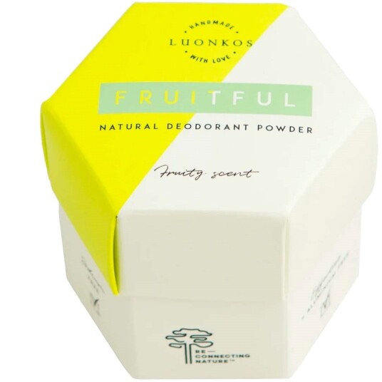 Luonkos Fruitful Deodorant Powder Fruity Scent Forest Microbes 50 ml