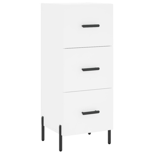 vidaXL Highboard hvit 34,5x34x180 cm konstruert tre 8720845486631 vidaXL Highboard hvit 34,5x34x180 cm konstruert tre 8720845486631
