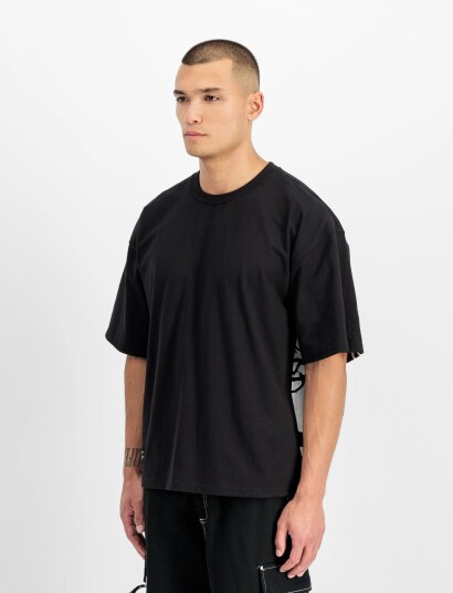 Alpha Industries Balaclava Backprint T Shirt Unisex Black M
