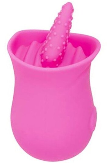 Sustainable Pleasure Tongue Licker With 10 Licking Modes Pink