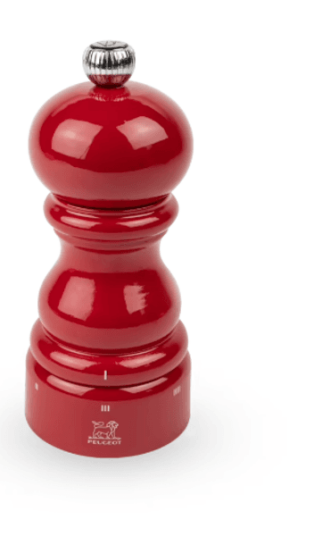 Peugeot Paris u"Select Manuell Pepperkvern i Tre Passion Red Høyglans 12 cm