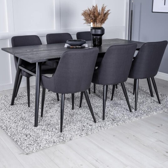 Venture Home Spisegruppe Venture Home Salt med 6 Plake Stoler GR19635