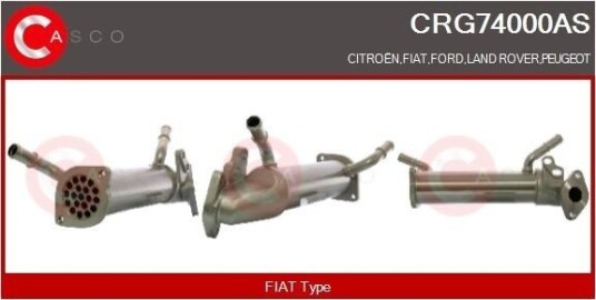 EGR kjøler CASCO CRG74000AS