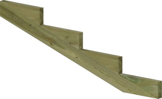 Trappevange PLUS Trinndybde 39 cm 4-Trinn uten Beslag