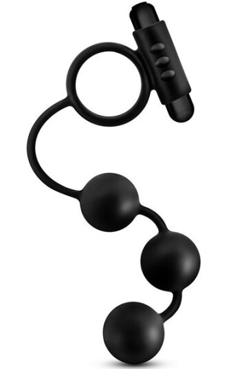 Anal Adventures Anal Bead With C-Ring