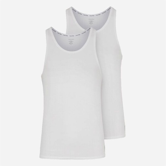Calvin Klein 2 Pack Tank Top - White