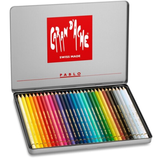 Caran d'Ache Fargeblyanter Pablo 30-set