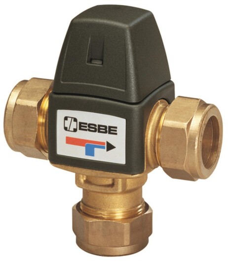 ESBE VTA323 Blandeventil med klemringkobling 22 mm 20 45 °C Installasjon ESBE VTA323 Blandeventil med klemringkobling 22 mm 20 45 °C Installasjon