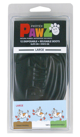 Pawz Hundesko Gjenbrukbare Engangsstøvler M 7,6 cm Sort 12-pakning Pawz Hundesko Gjenbrukbare Engangsstøvler M 7,6 cm Sort 12-pakning