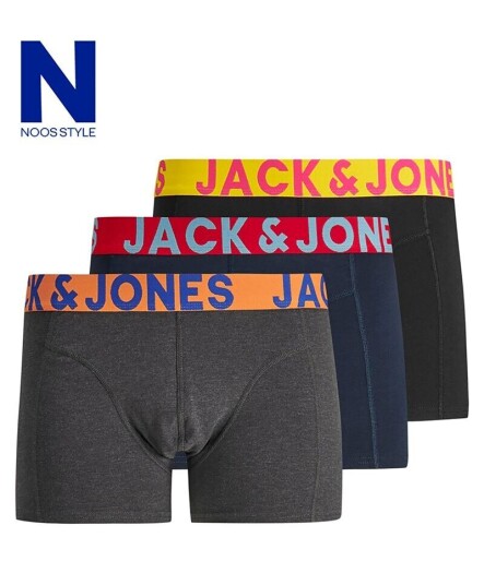 Jack & Jones Jack&jones; 3 Pk Boxer Svart L Jack & Jones Jack&jones; 3 Pk Boxer Svart L