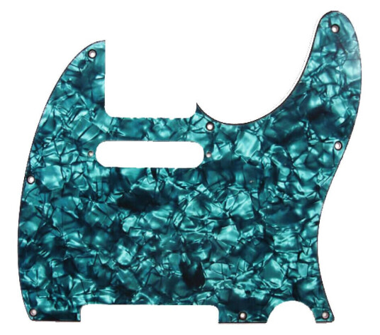 D'Andrea T-Style Pickguard Aqua Pearl D'Andrea T-Style Pickguard Aqua Pearl