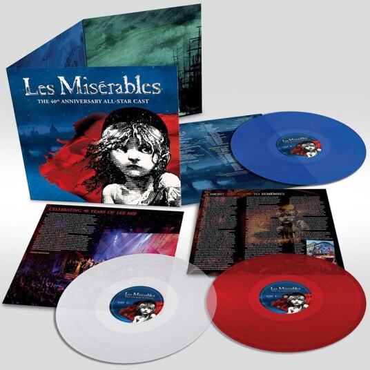 Claude Michel Schonberg Les Miserables The 40th Anniversary All Star Cast Limited Edition Vinyl