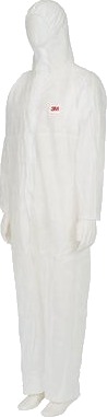 3M Generell vernedress hvit Kategori I Str XXL 4500 W XXL 3M Generell vernedress hvit Kategori I Str XXL 4500 W XXL