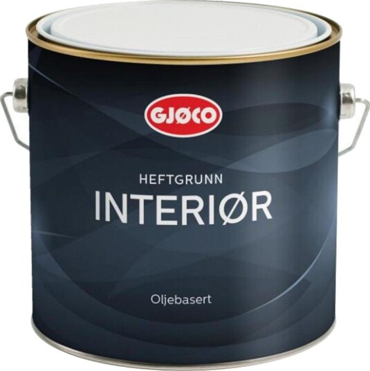 Gjøco heftgrunn oljebasert hvit 2,7 l