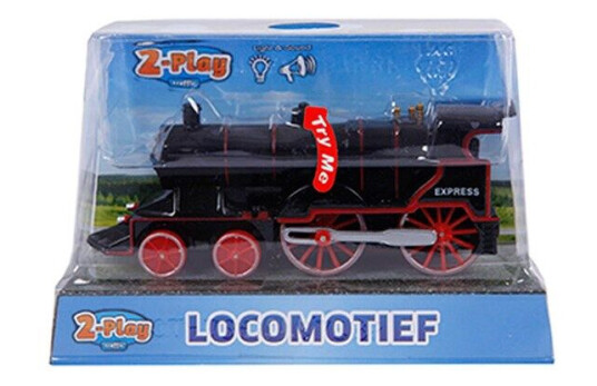 2-Play Traffic 2-Play Die-cast Locomotive with Light and Sound 14cm (Assorted)
