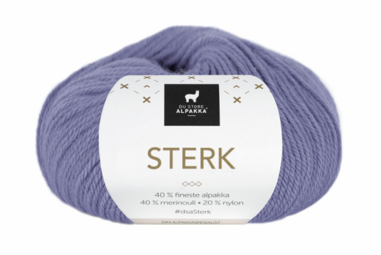 Du Store Alpakka Du Store Alpakka Garn Sterk Lilac 909 50g