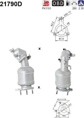 AS 21790D Katalysator
