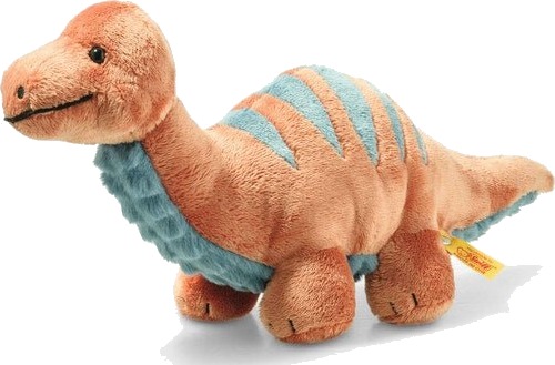 Steiff | Bronko Brontosaurus | Oransje | 28 cm
