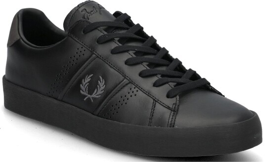 Fred Perry Topspin Leather BLACK 42