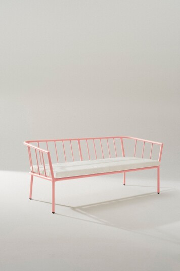 Jotex Utesofa 2seters Rosa MENTON 1508405330