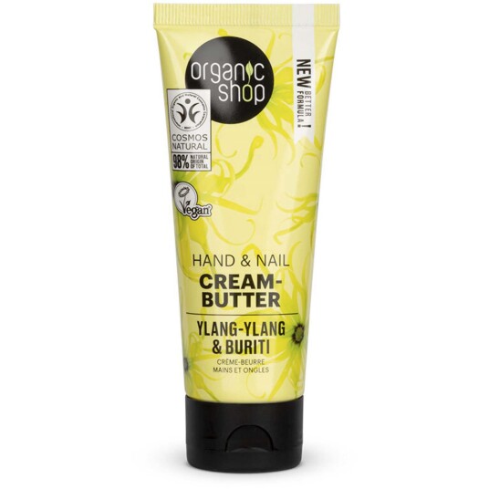 Organic Shop Hand & Nail Cream Butter Ylang Ylang & Buriti 75 ml