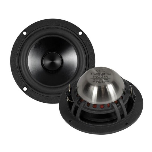 Musway 3" High End mellomtone - 3" mellomtone 60W RMS / 120W max