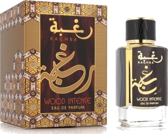 Lattafa Raghba Wood Intense Eau de Parfum 100 ml Treaktig Duft for Herre og Dame