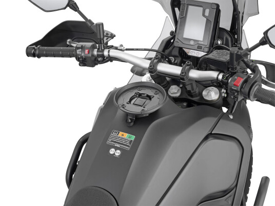 GIVI tank vedlegg for Tanklock / TanklockED tank poser for Yamaha Tenere 700 (21)  Svart
