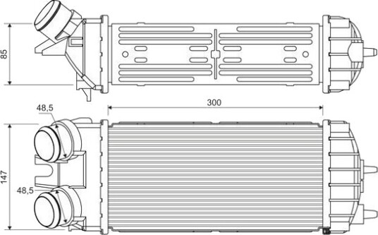 VALEO 817706 Intercooler