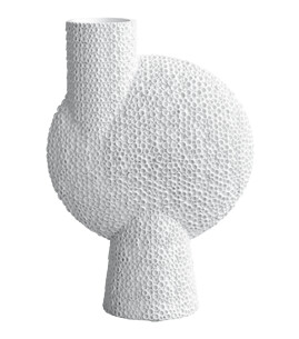 Sphere Vase Bubl Shisen Big Benhvit Sphere Vase Bubl Shisen Big Benhvit