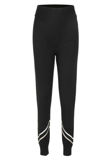 WoolLand Hemsedal Smal Ullbukse Dame Black M