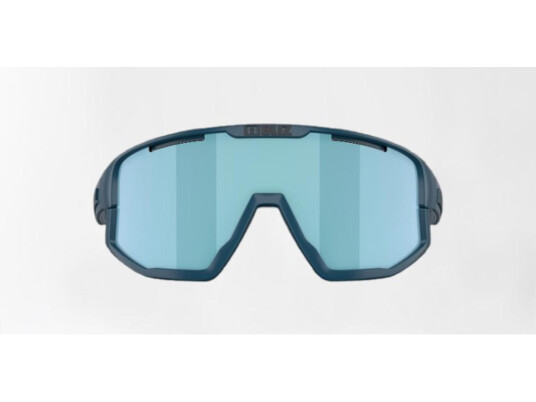 Bliz Fusion Small 25 sykkelbriller smoke mirror ice blue lens matte blue