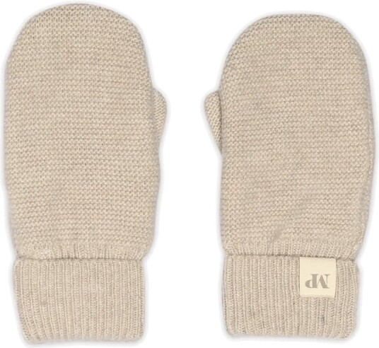 mp Denmark Helsinki Mittens   BEIGE MELANGE   5 7Y