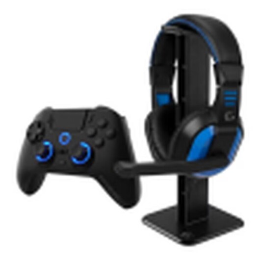 Spillkontroll Svart/blå Bluetooth PlayStation 4