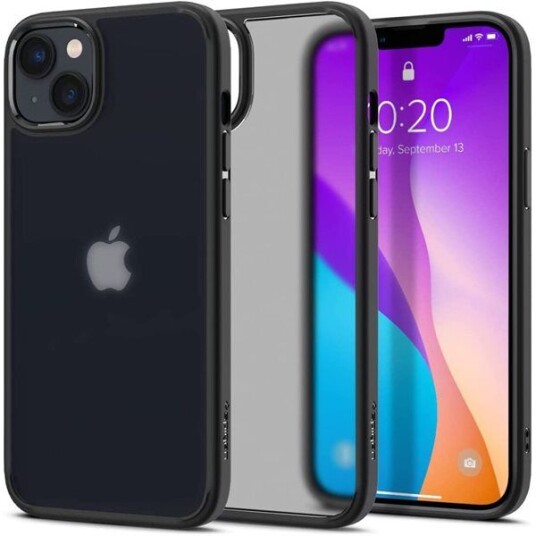 Spigen Ultra Hybrid Mobildeksel til iPhone 14 Plus Frost Svart