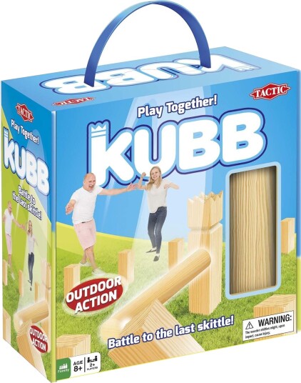 Tactic Kubb Byggeklosser i Tre for 2+ Spillere Tactic Kubb Byggeklosser i Tre for 2+ Spillere