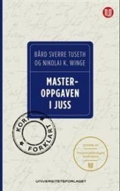 Masteroppgaven i juss : kort forklart, Veldig pen bok / som ny