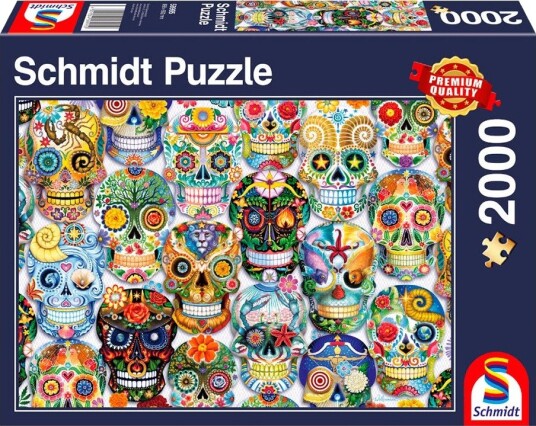 Schmidt Puzzles Puslespill 2000 Brikker La Catrina