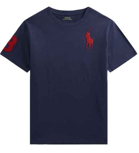 Ralph Lauren Kids 26/1 Jersey-Ss Cn-Tp-Tsh Navy 150-161