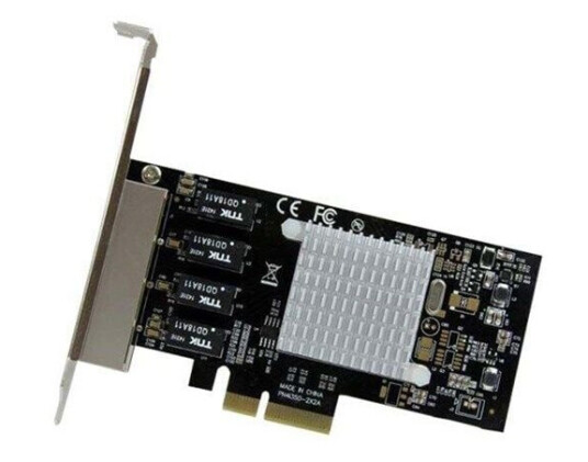 StarTech.com 4-Port Gigabit Ethernet Network Card