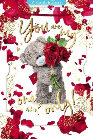 Carte Blanche Holografisk 3D Kort You Are My One And Only
