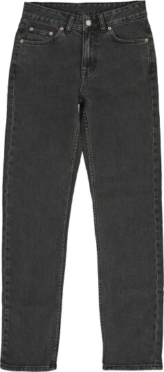 Dr Denim Straw Mid Slim   Black   29 x 32
