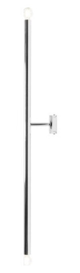 Aldex Tubo 2 vegglampe krom 100 cm Aldex Tubo 2 vegglampe krom 100 cm